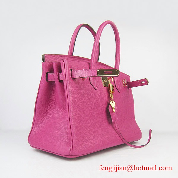 Hermes Birkin 30cmTogo Leather Bag Peachblow 6088